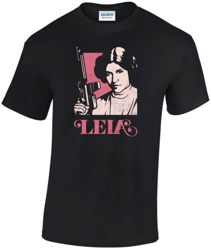 Leia star wars férfi póló