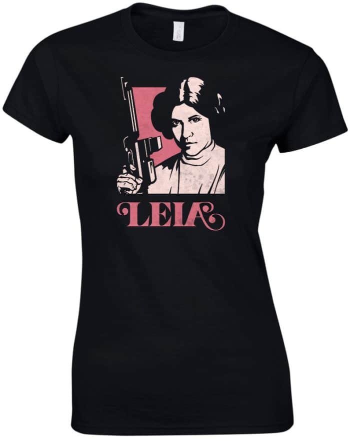 Leia star wars női póló
