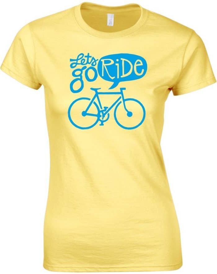 Lets go ride női póló