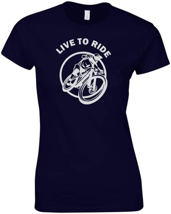 Live to ride női póló