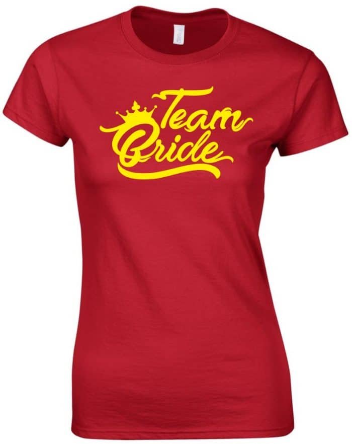 Team bride lánybúcsú póló