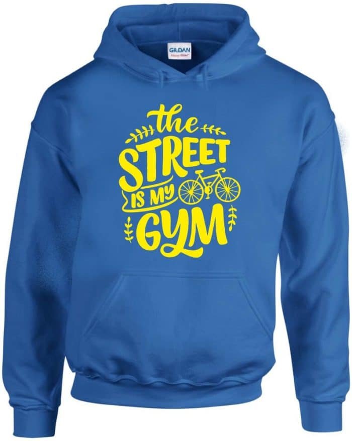 The street is my gym pulóver