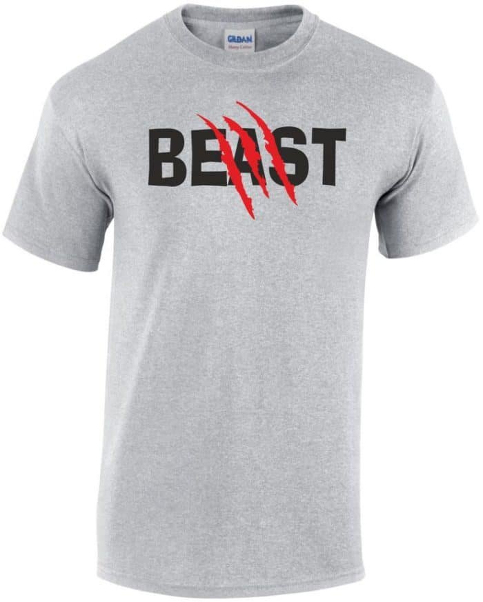 Beast páros férfi póló
