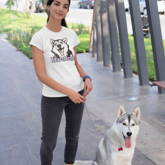 Husky női póló