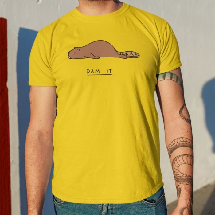 Dam it férfi póló