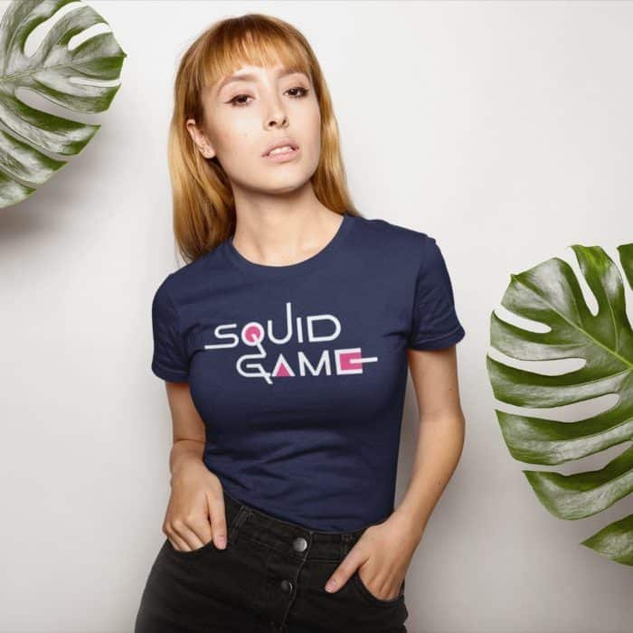 Squid game logo női póló