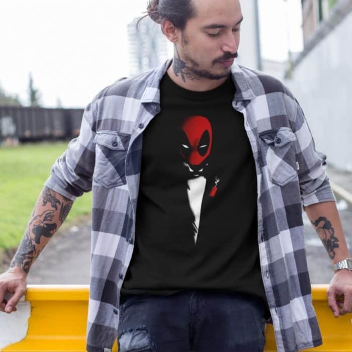 Deadpool keresztapa férfi póló