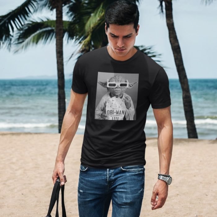 Obi van cinemas star wars férfi póló