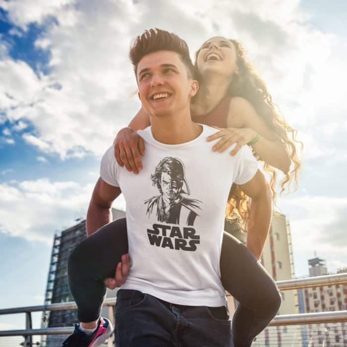 Star Wars Anakin and Vader star wars férfi póló