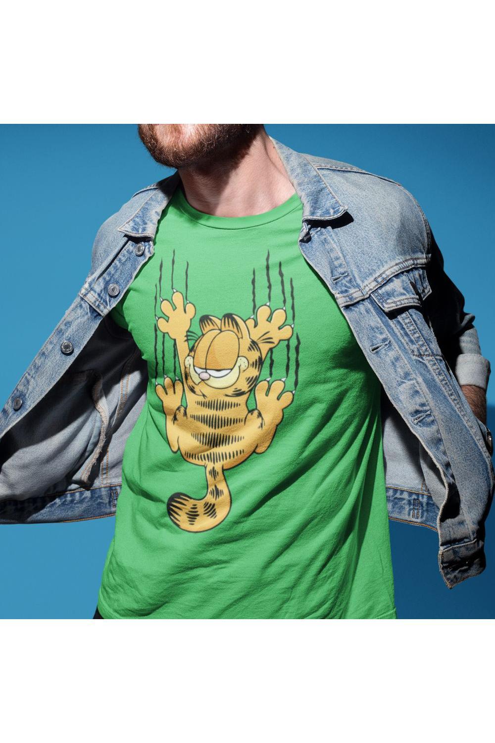 Garfield karmolós férfi póló