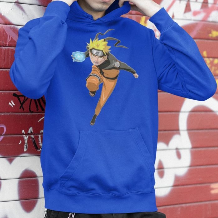 Naruto Shippuden Uzumaki Rasengan kapucnis pulóver
