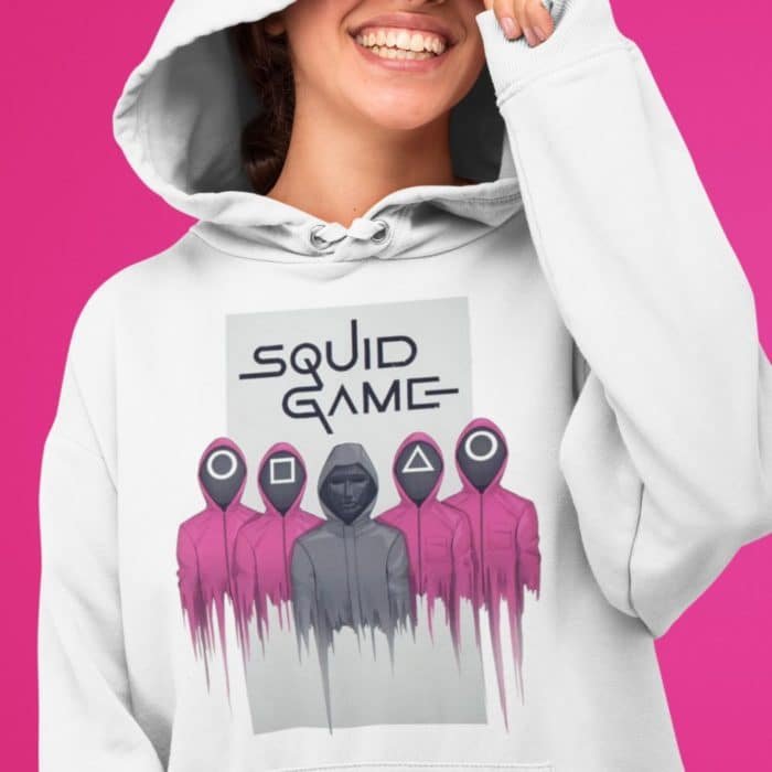 Squid game játékvezetők pulóver