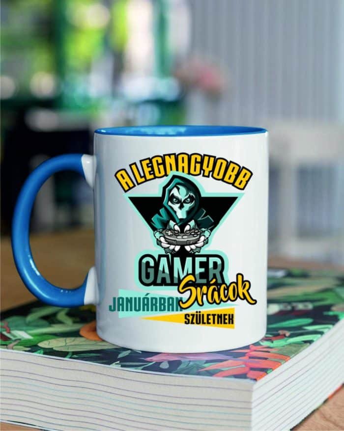 A legnagyobb gamer srácok januárban születnek bögre