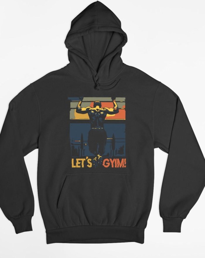 Let's Gym kapucnis pulóver