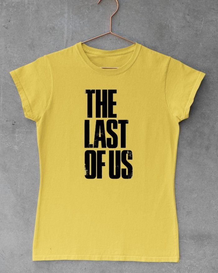 The last of us felirat női póló