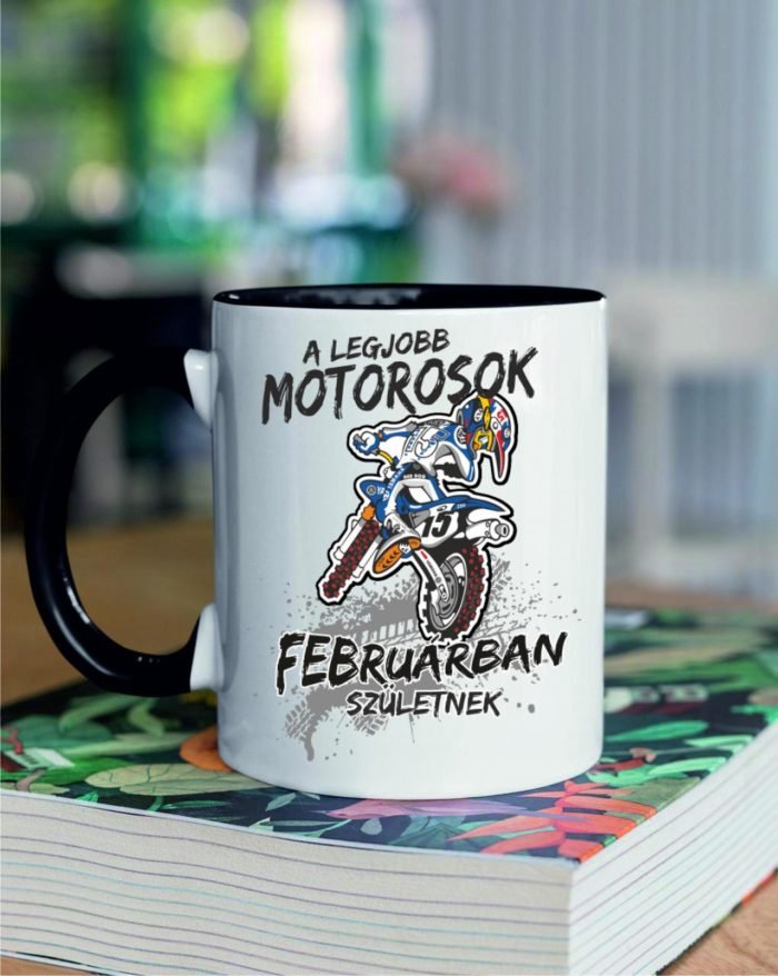 A legjobb cross motorosok februárban születnek bögre