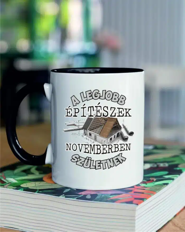 A legjobb építészek novemberben születnek bögre