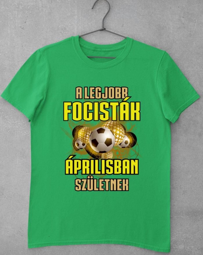 A legjobb focisták áprilisban születnek férfi póló