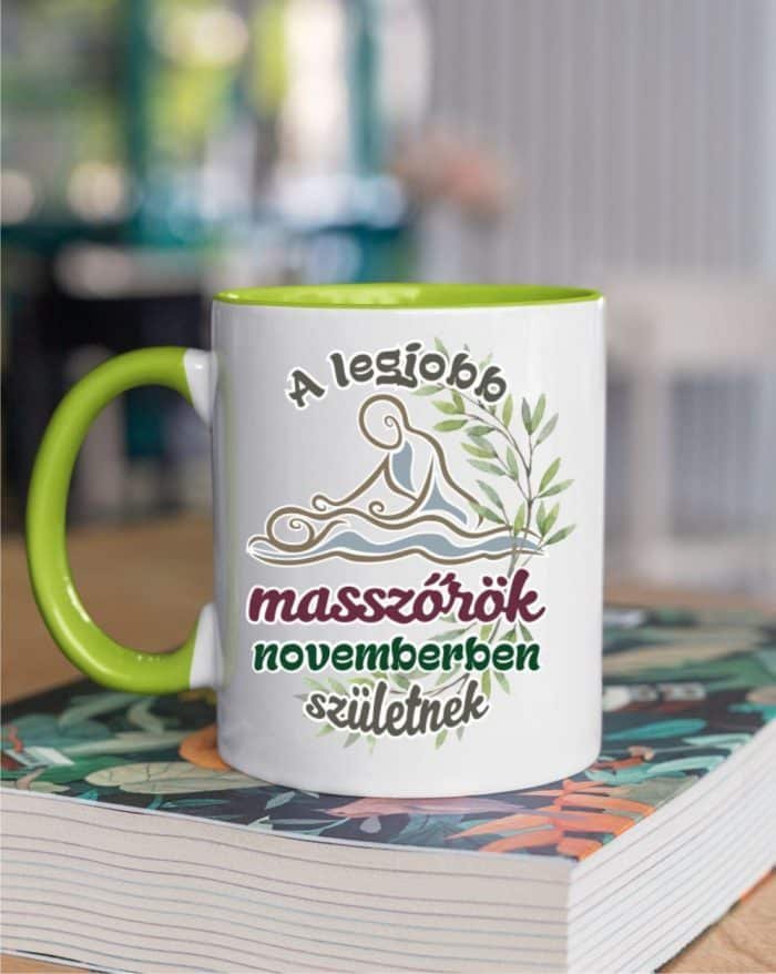 A legjobb masszőrök novemberben születnek bögre