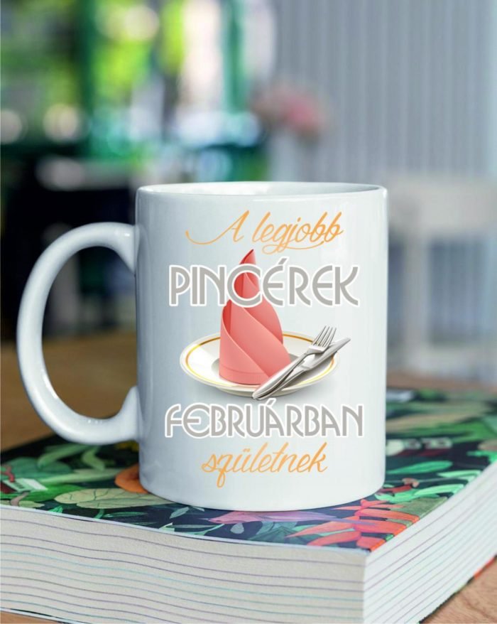 A legjobb pincérek februárban születnek bögre