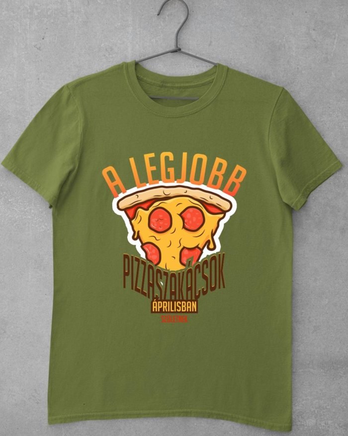 A legjobb pizzaszakácsok áprilisban születnek férfi póló