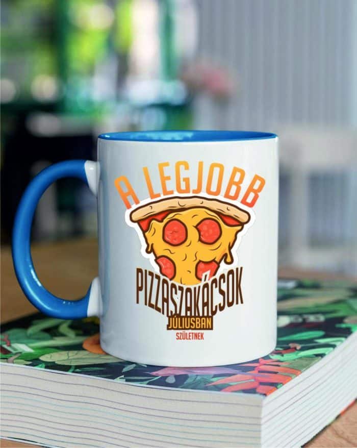 A legjobb pizzaszakácsok júliusban születnek bögre