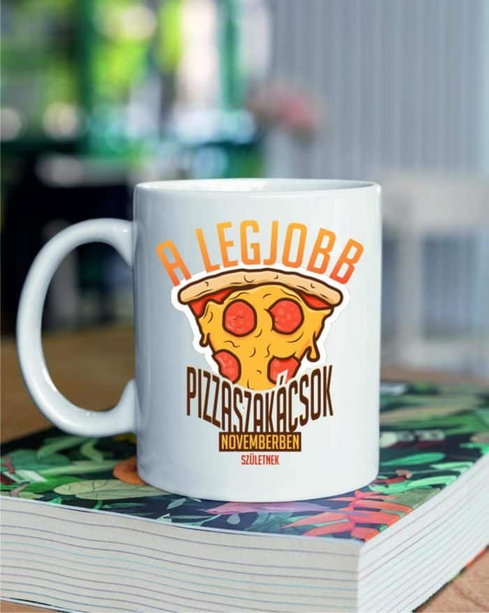 A legjobb pizzaszakácsok novemberben születnek bögre
