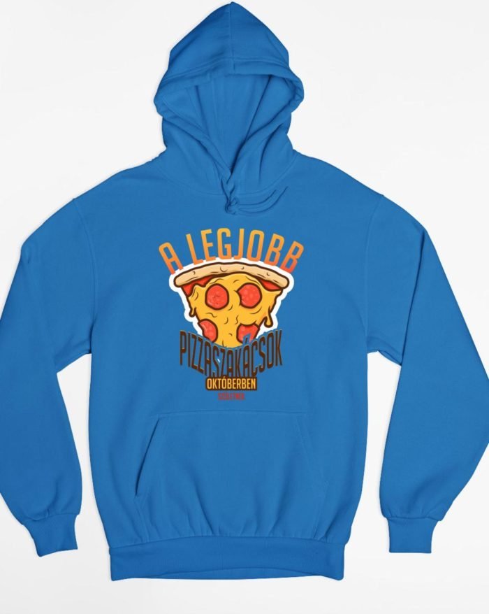 A legjobb pizzaszakácsok születnek okt kapucnis pulóver