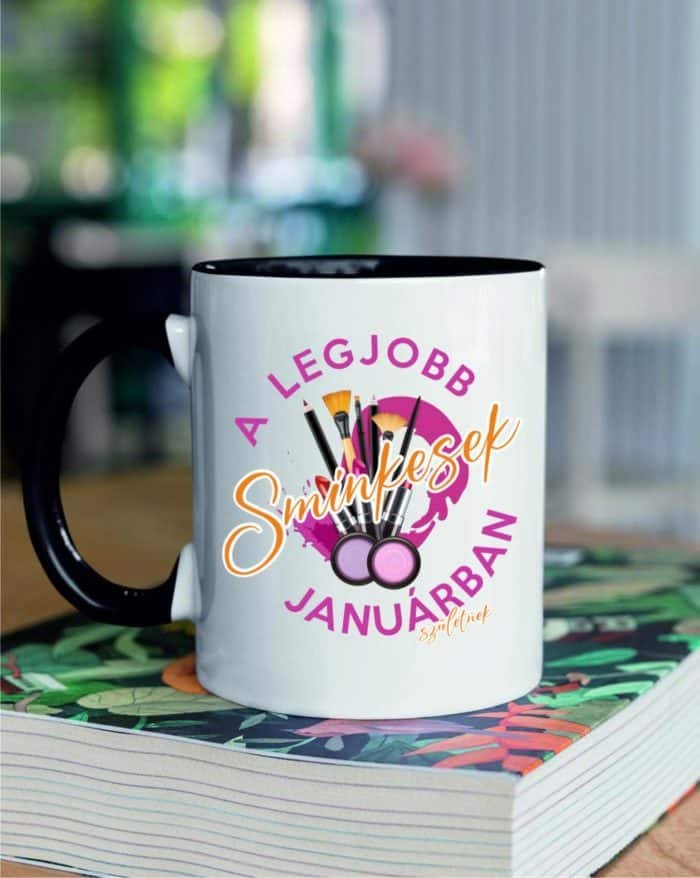 A legjobb sminkesek januárban születnek bögre
