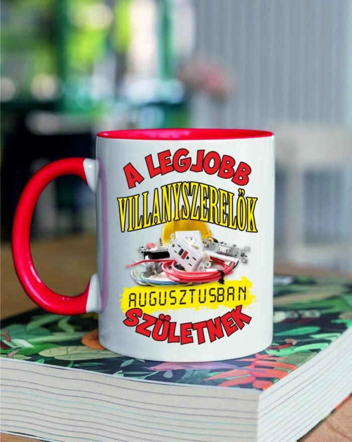 A legjobb villanyszerelők augusztusban születnek bögre