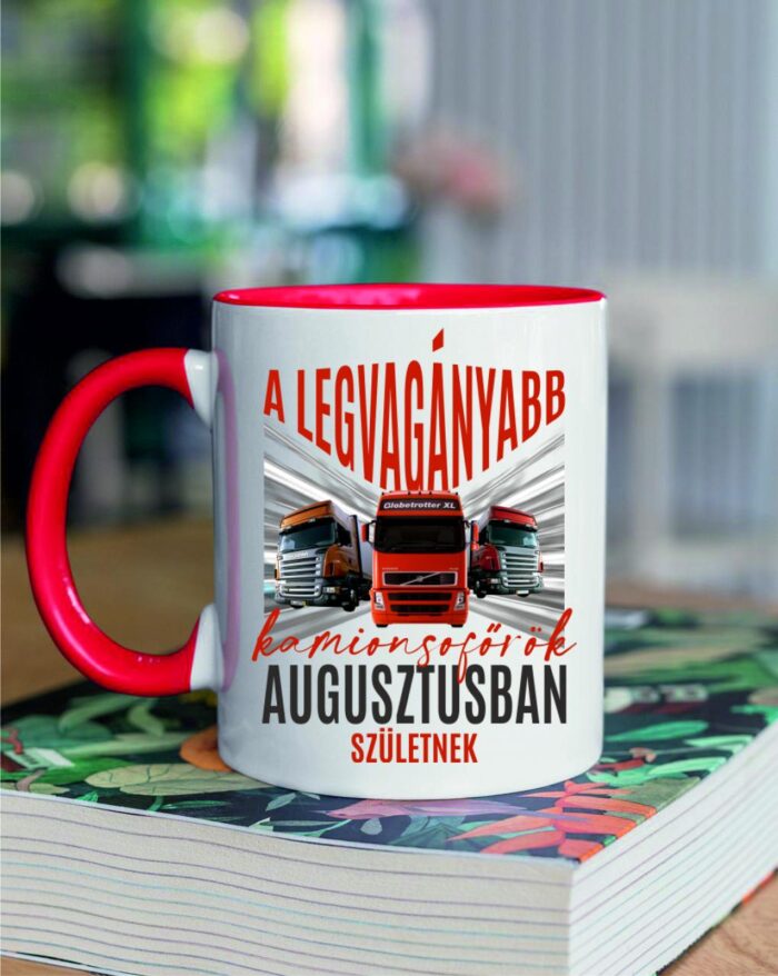 A legvagányabb kamionsofőrök augusztusban születnek bögre
