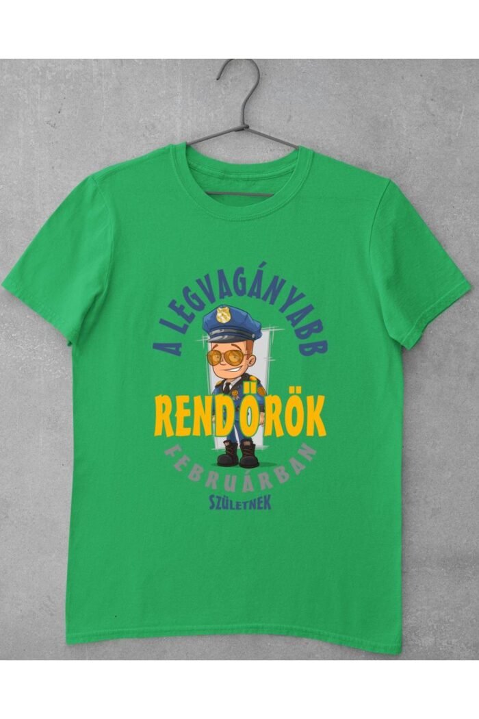 A legvagányabb rendőrök februárban születnek férfi póló