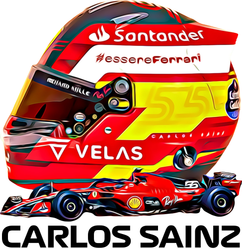 Carlos Sainz formula 1 női póló