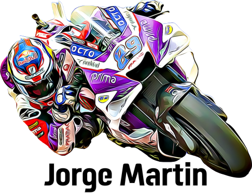 Jorge Martin motorversenyző férfi póló