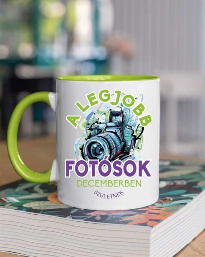A legjobb fotósok decemberben születnek bögre