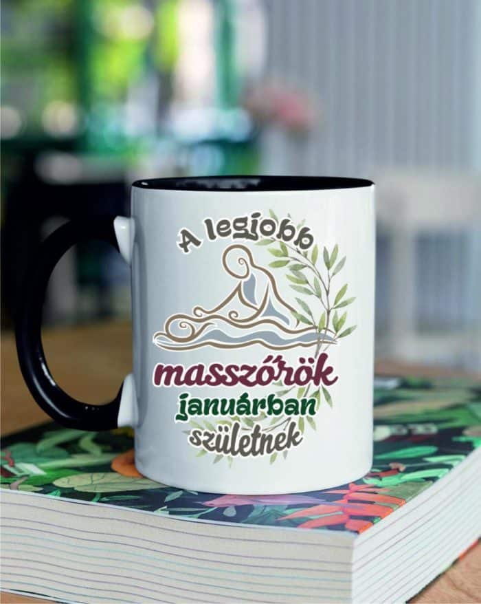 A legjobb masszőrök januárban születnek bögre
