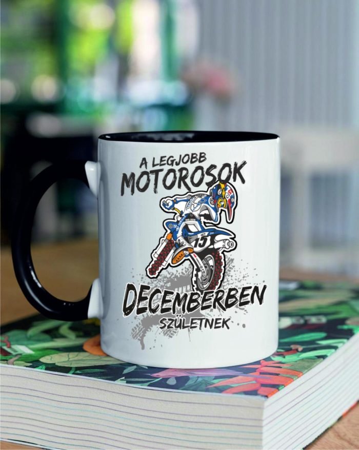 A legjobb cross motorosok decemberben születnek bögre