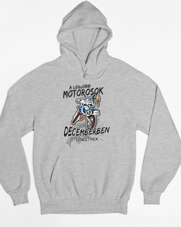 A legjobb cross motorosok decemberben születnek pulóver