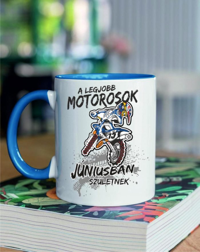 A legjobb cross motorosok júniusban születnek bögre