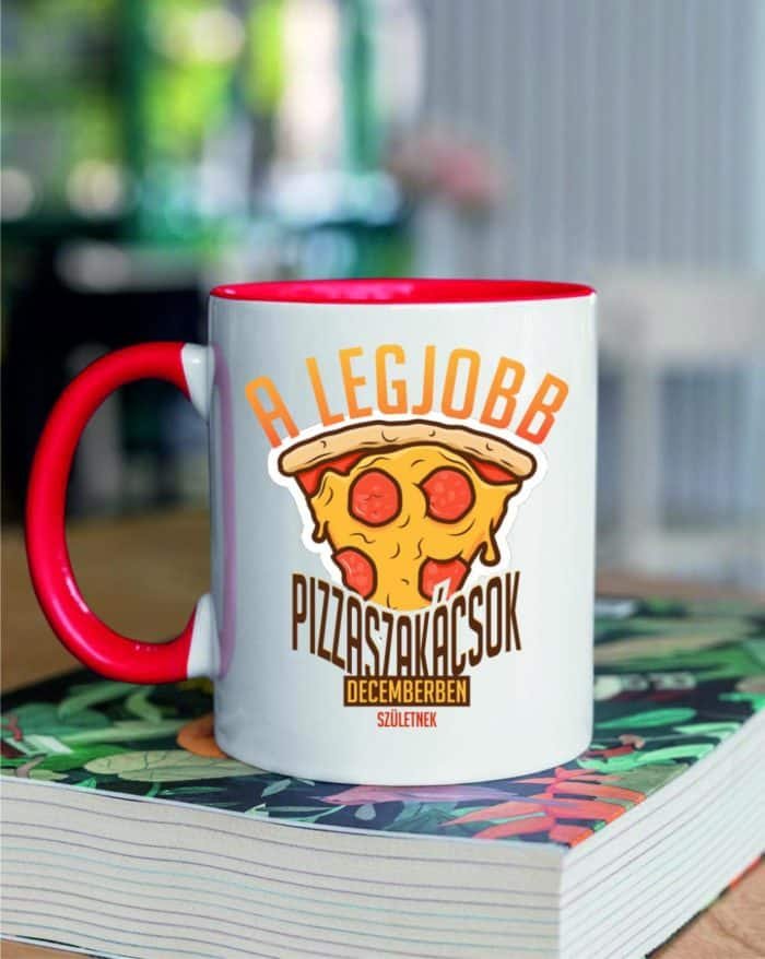 A legjobb pizzaszakácsok decemberben születnek bögre