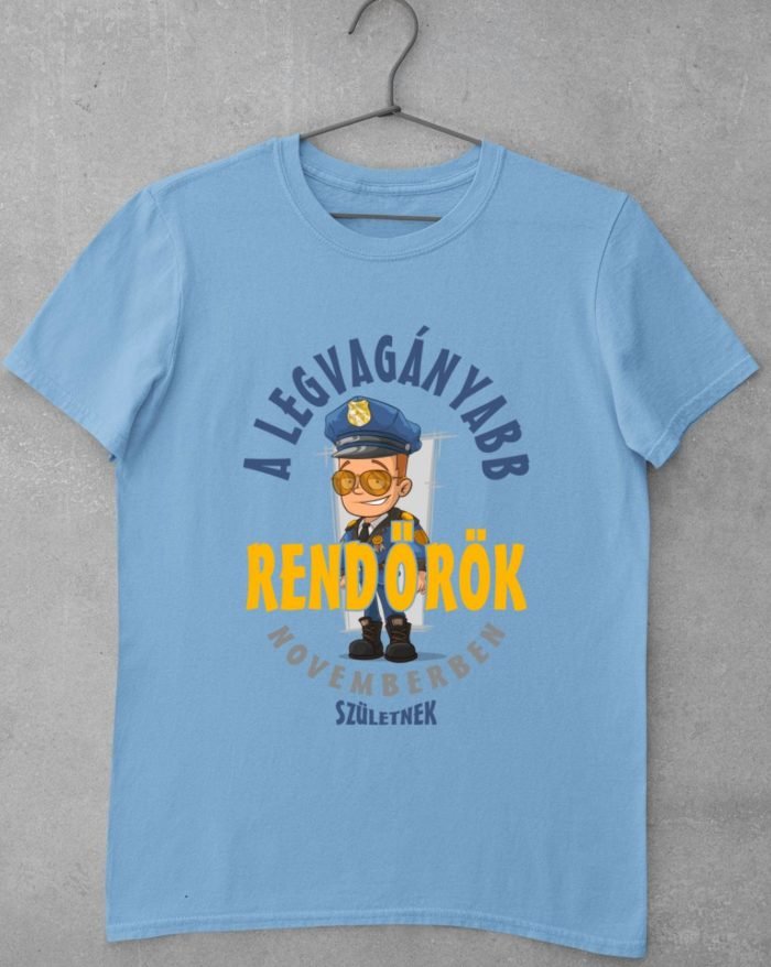 A legvagányabb rendőrök novemberben születnek férfi póló
