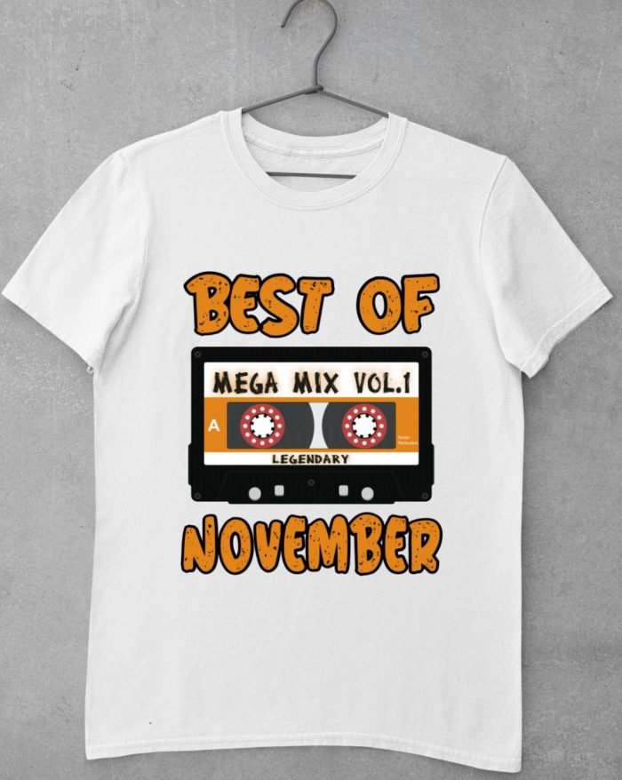 Best of november férfi póló