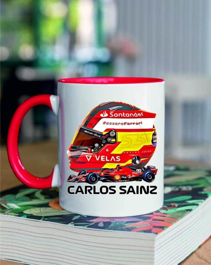 Carlos Sainz formula 1 bögre