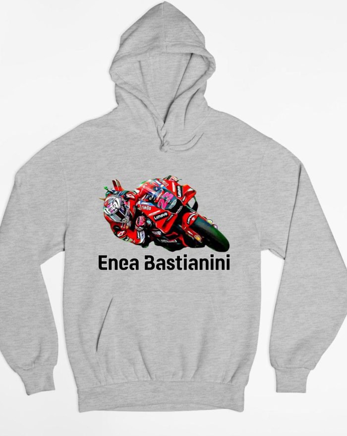 Enea Bastianini motorversenyző pulóver