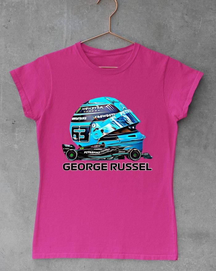 George Russel formula 1 női póló