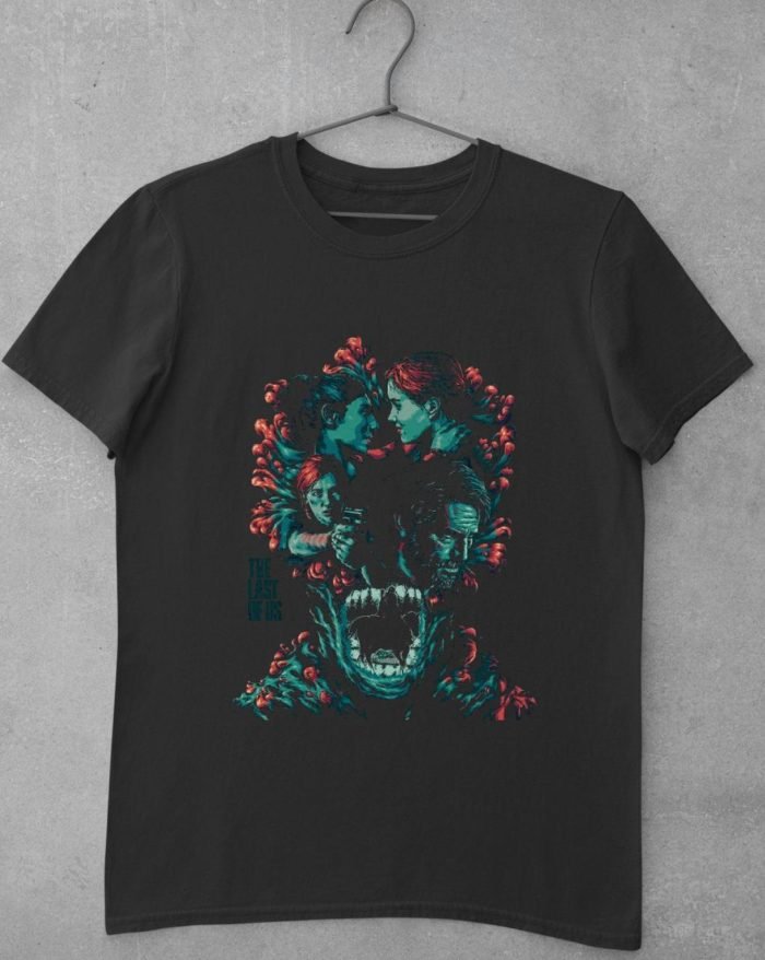 The last of us clicker férfi póló