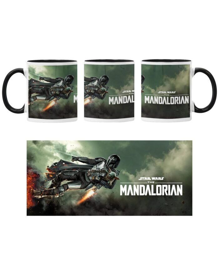 The Mandalorian repülés bögre