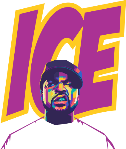 Ice Cube hip-hop női póló