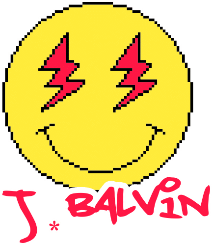 J Balvin előadó logó gyerek póló
