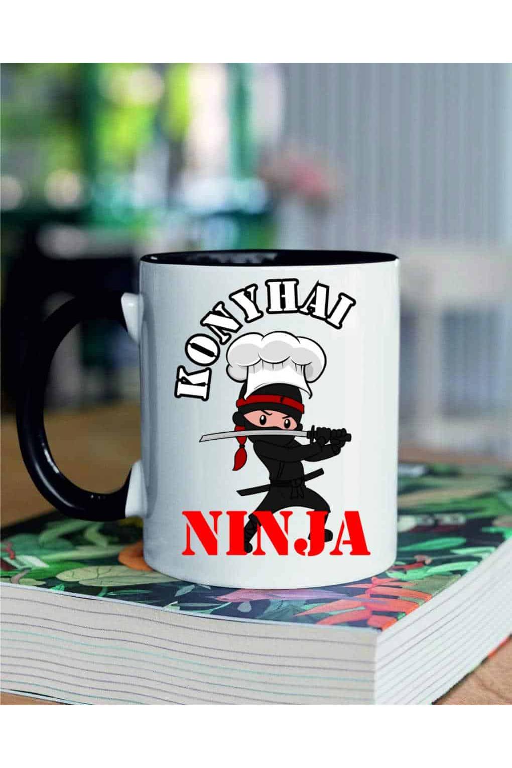 Konyhai ninja sütés-főzés bögre